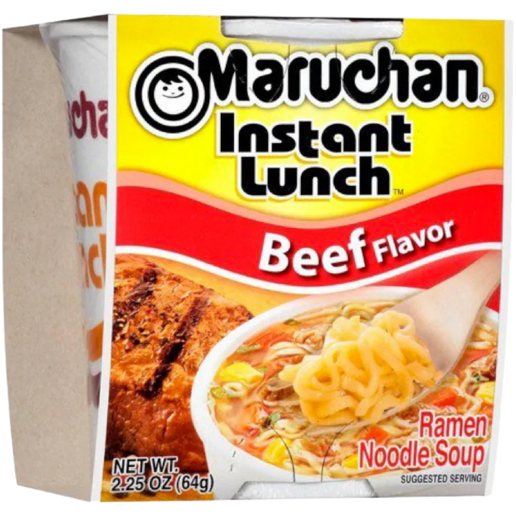 Maruchan Beef Flavour Instant Lunch Ramen Noodles - 2.25oz (64g)