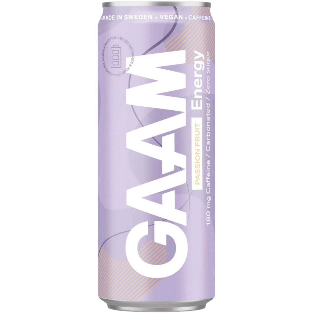 GAAM Energy Passion Fruit (Swedish) - 11.2fl.oz (330ml)