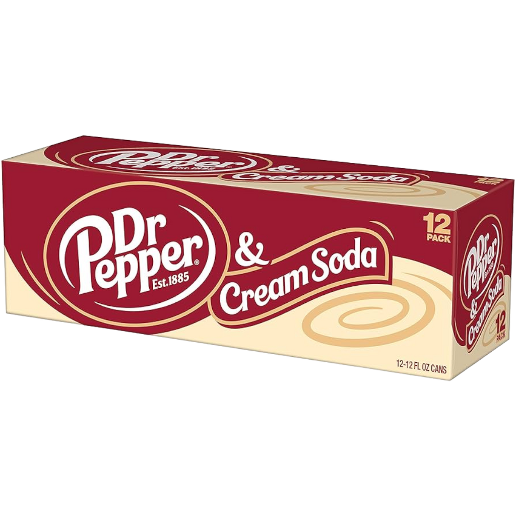 Dr Pepper & Cream Soda - 12fl.oz (355ml)