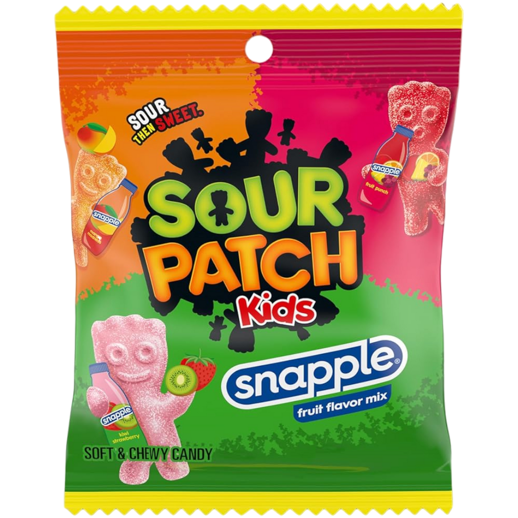 Sour Patch Kids Snapple Peg Bag - 3.61oz (102g)