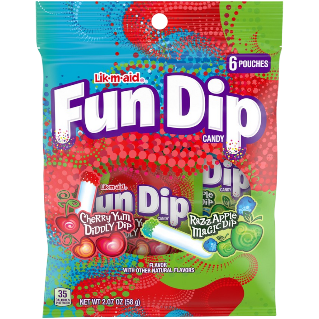 Lik-m-aid Fun Dip Peg Bag - 2oz (58g)