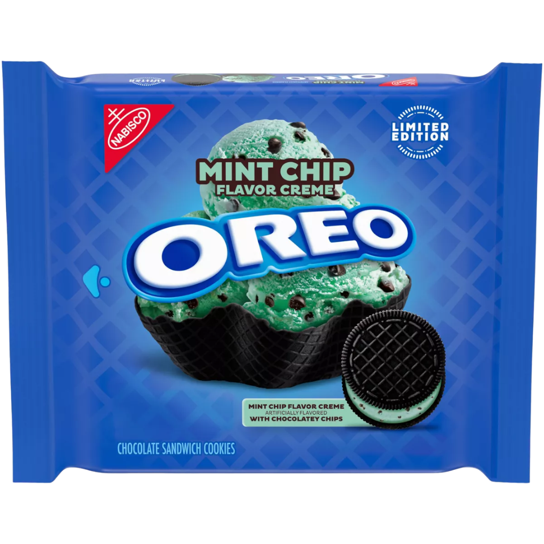 Oreo Mint Chip Ice Cream Flavour Family Size (Limited Edition) - 10.68