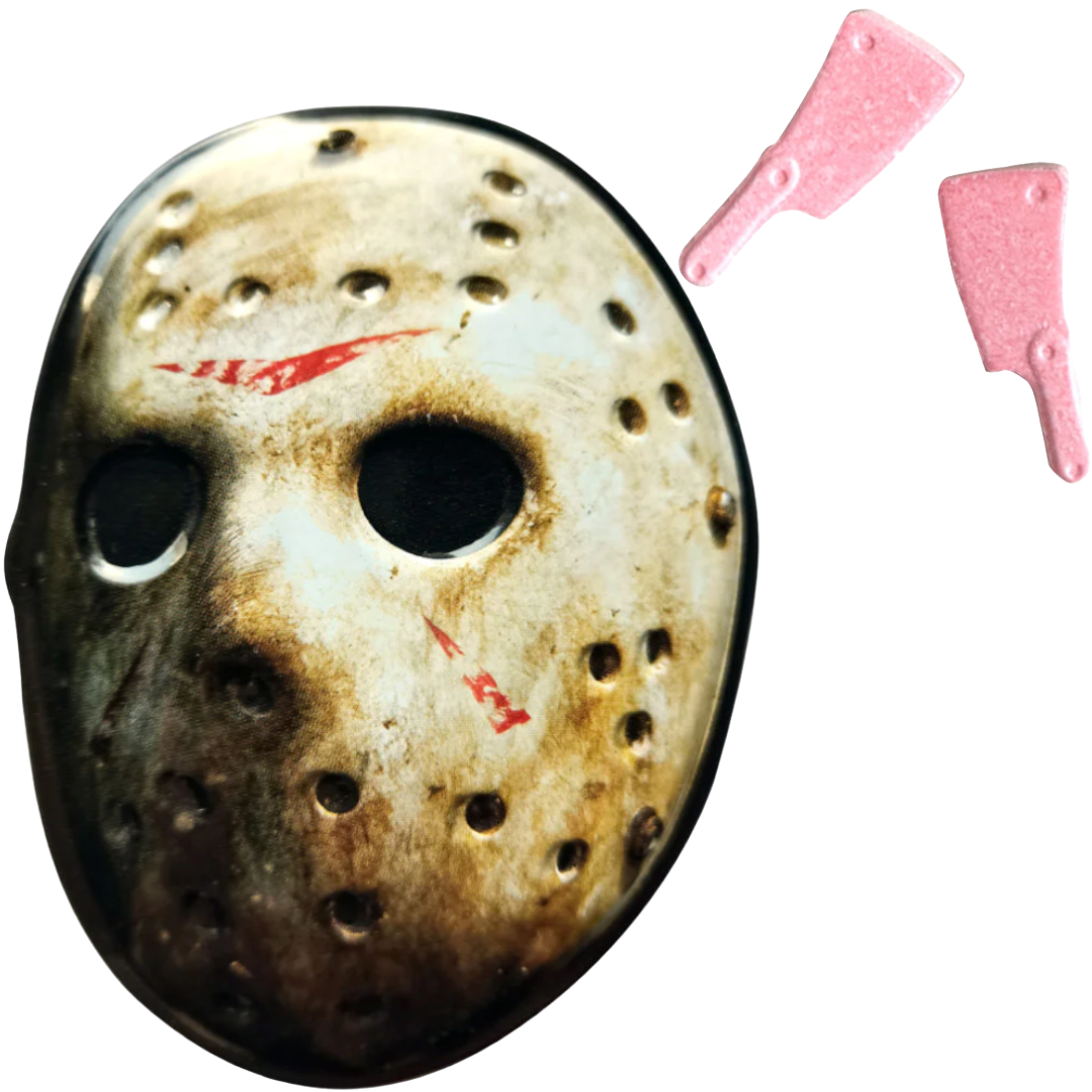 Boston America Friday The 13th Jason Mask Cherry Sours Tin - 1.2oz (34g)