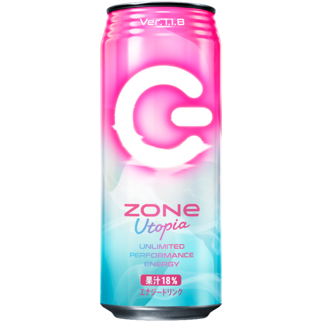 Suntory Zone Utopia Energy Drink Version 1.1.8 (Japan) - 16.9fl.oz (500ml)