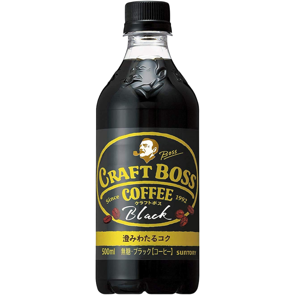 Suntory Craft Boss Black Coffee (Japan) - 16.9fl.oz (500ml)