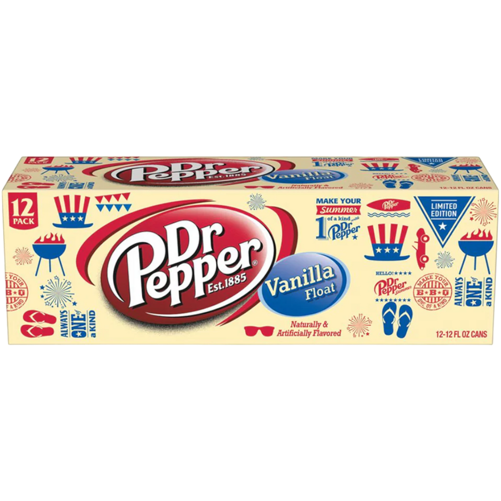 Dr Pepper Vanilla Float (Limited Edition) - 12fl.oz (355ml)