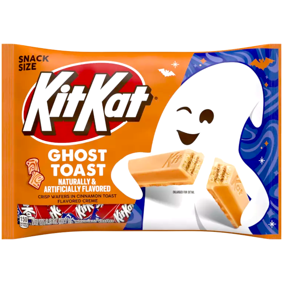 Kit Kit Ghost Toast Cinnamon Toast Share Bag (Halloween Limited Edition) - 9.8oz (277g)