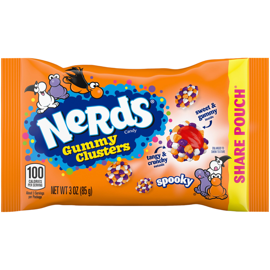 Nerds Spooky Gummy Clusters (Halloween Limited Edition) - 3oz (85g)