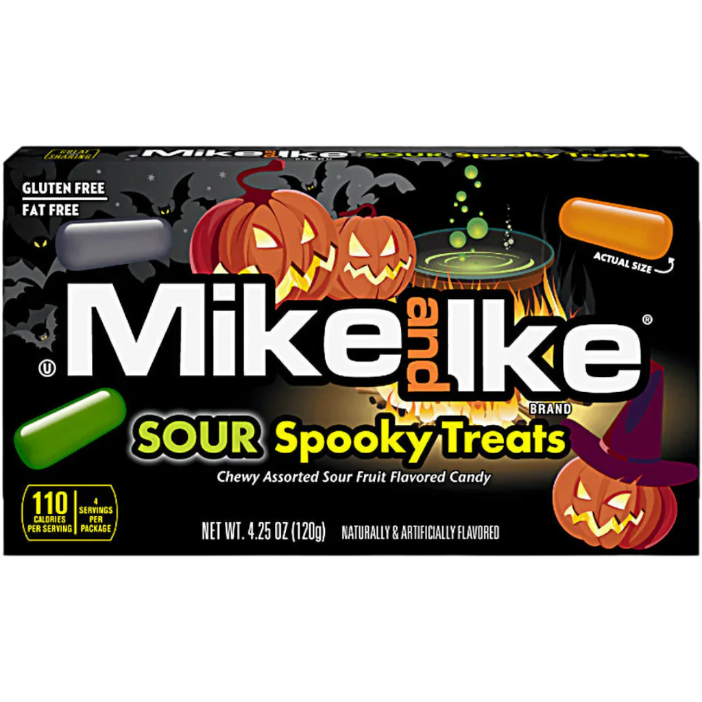 Mike and Ike Sour Spooky Treats (Halloween Limited Edition) - 4.25oz (120g)