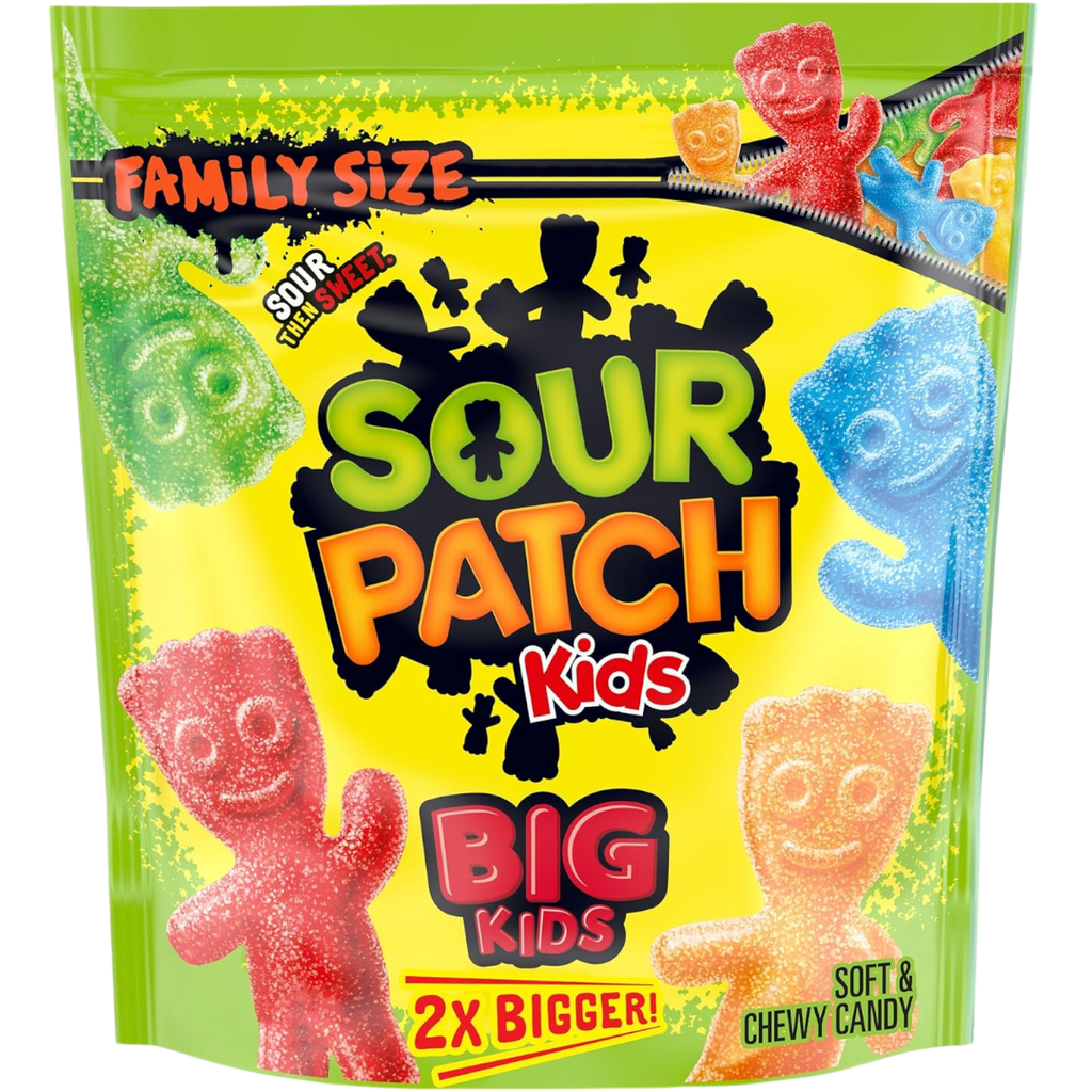 Sour Patch Kids BIG Kids Family Size Pouch - 1lb 11.2oz (770g)