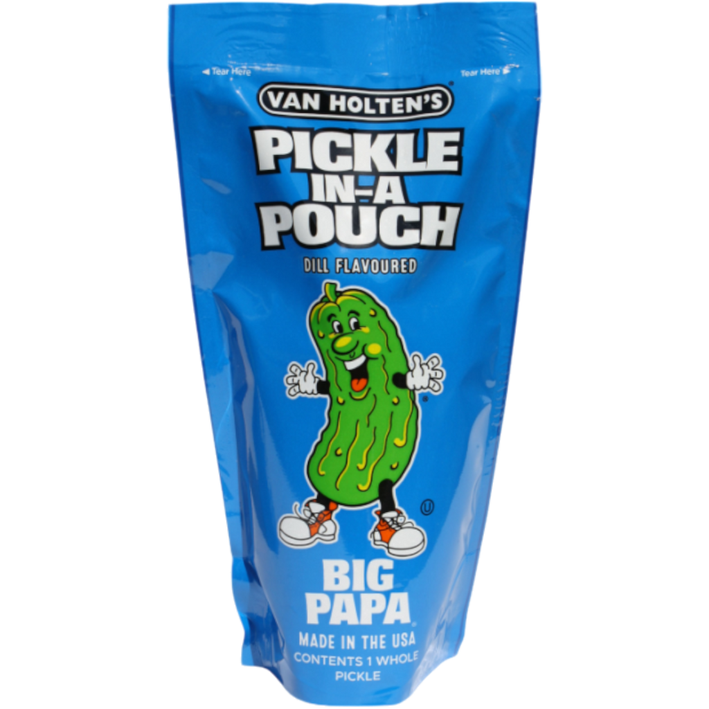 Van Holten's Big Papa Dill King Size Pickle In-a-Pouch