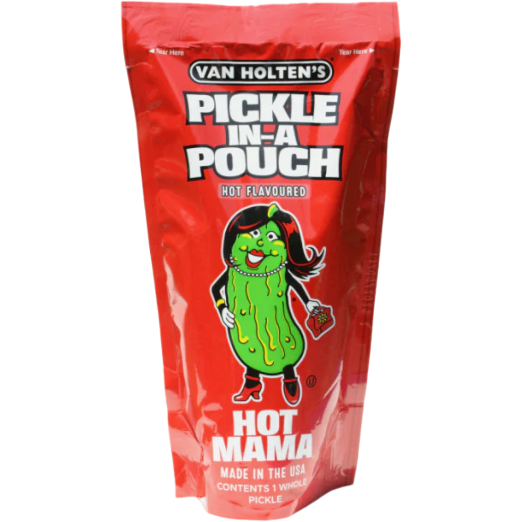 Van Holten's Hot Mama King Size Pickle In-a-Pouch