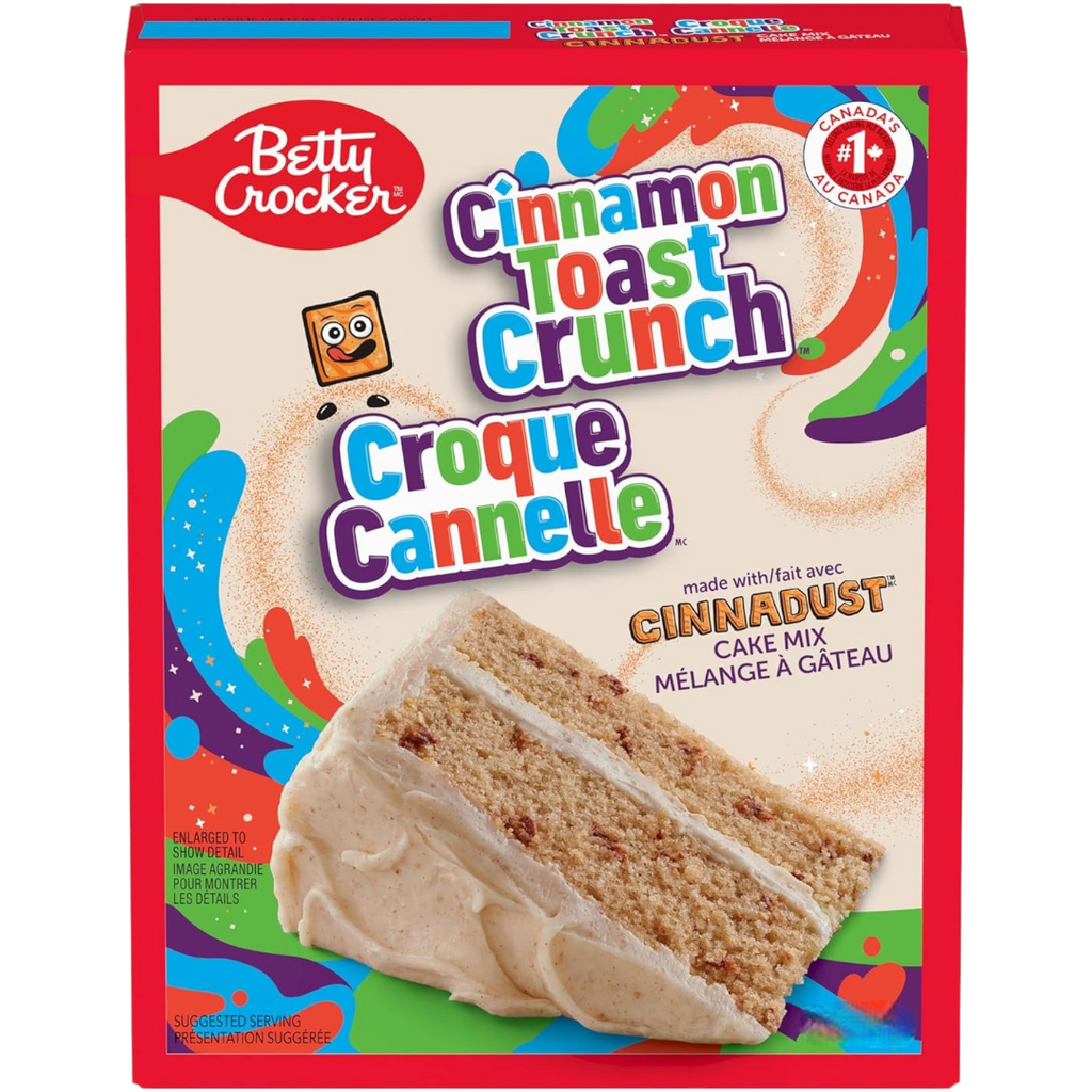 Betty Crocker Cinnamon Toast Crunch Cinnadust Cake Mix - 13.22oz (375g)