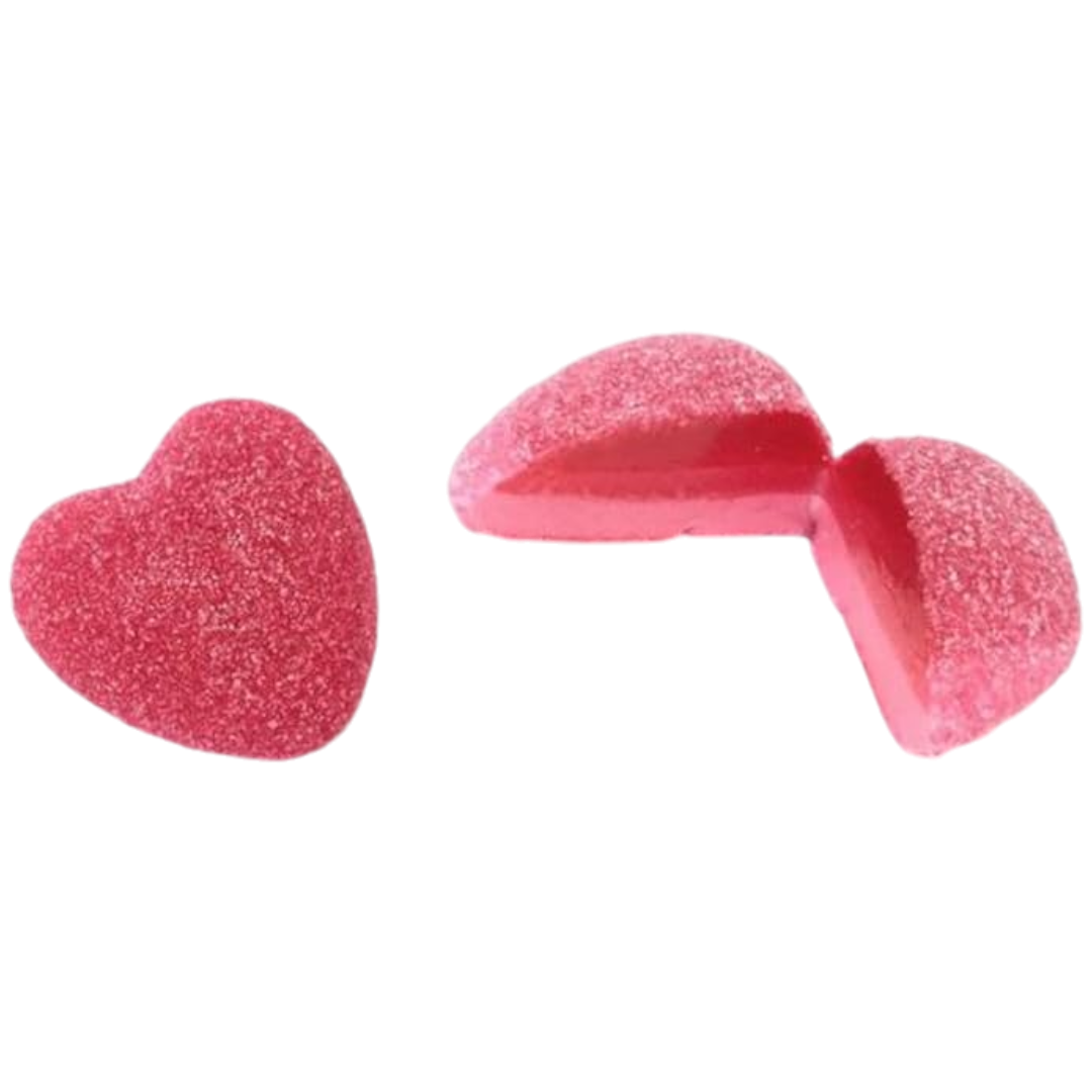 Jelly Filled Strawberry Hearts