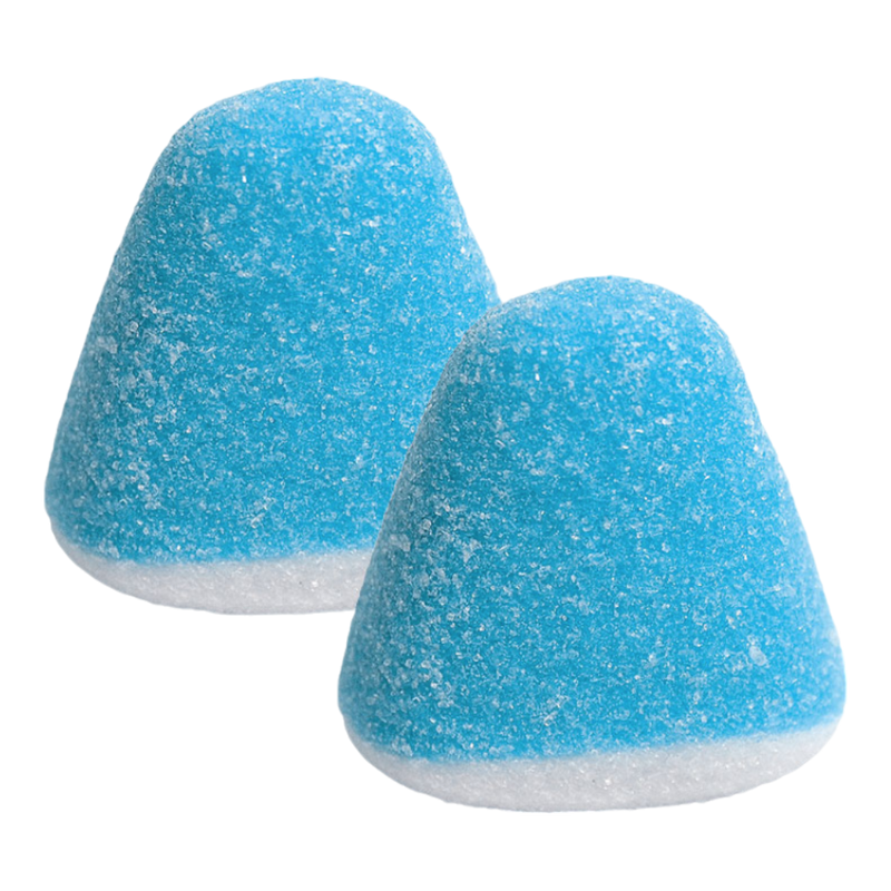 Blue Raspberry Puffs