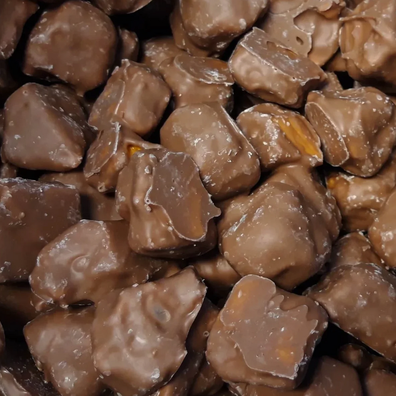 Chocolate Covered Cinder Toffee