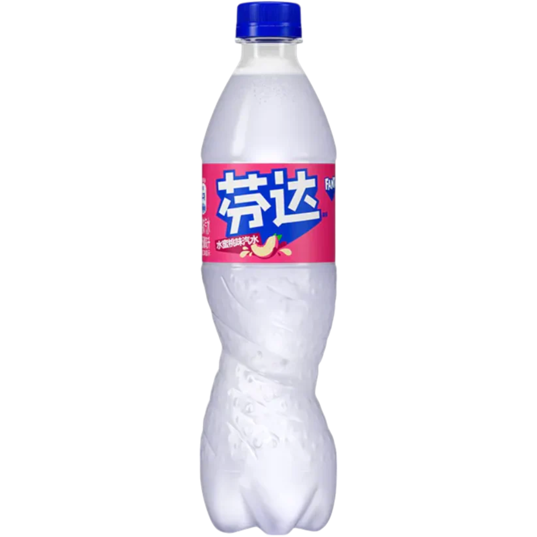 Fanta Chinese White Peach (China) - 16.9fl.oz (500ml)