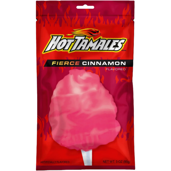 Hot Tamales Fierce Cinnamon Cotton Candy - 3oz (85g) – Poppin Candy