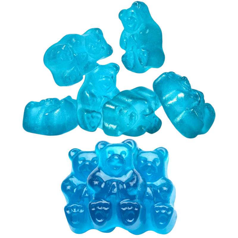 Blue Raspberry Gummy Bears