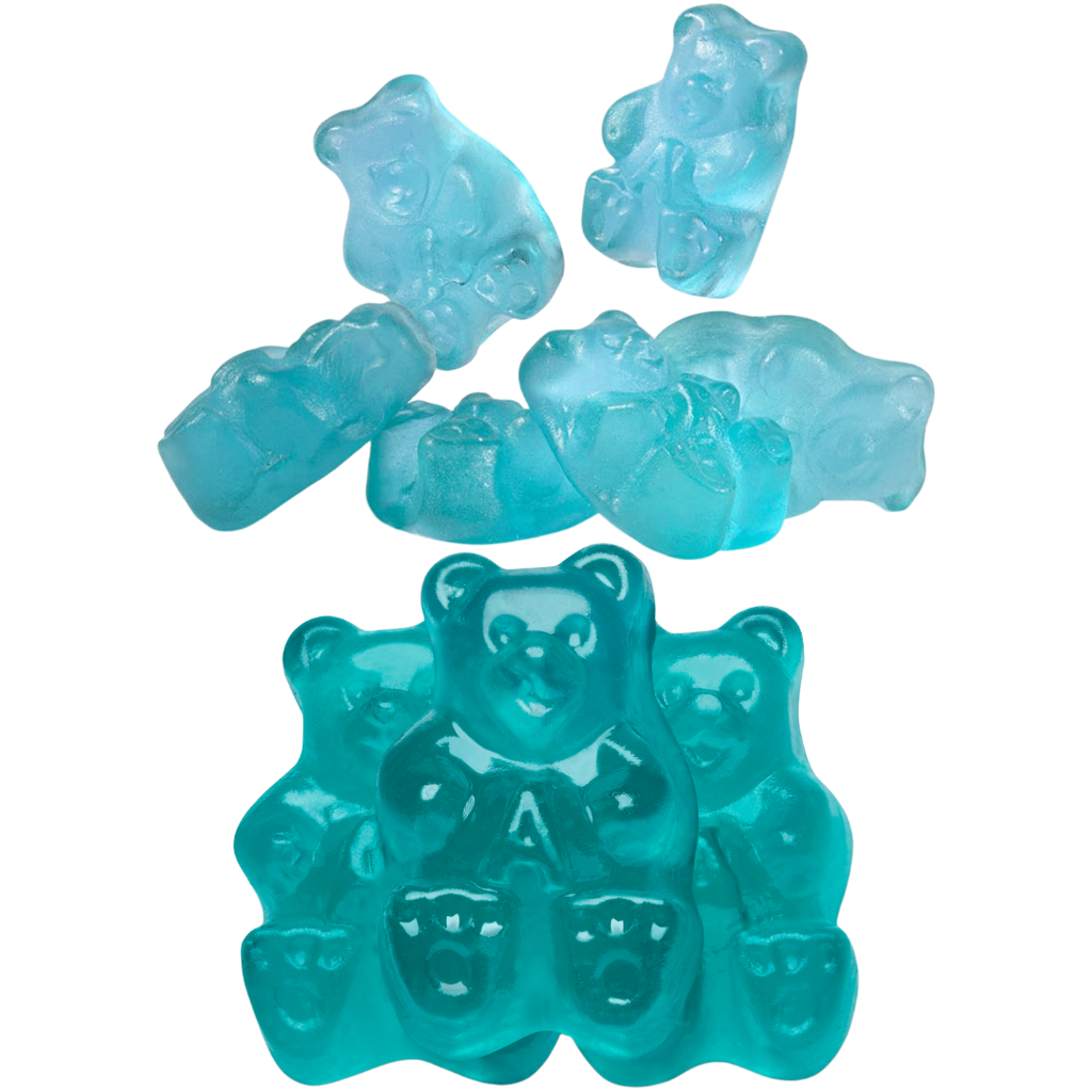 Light Blue Watermelon Gummy Bears