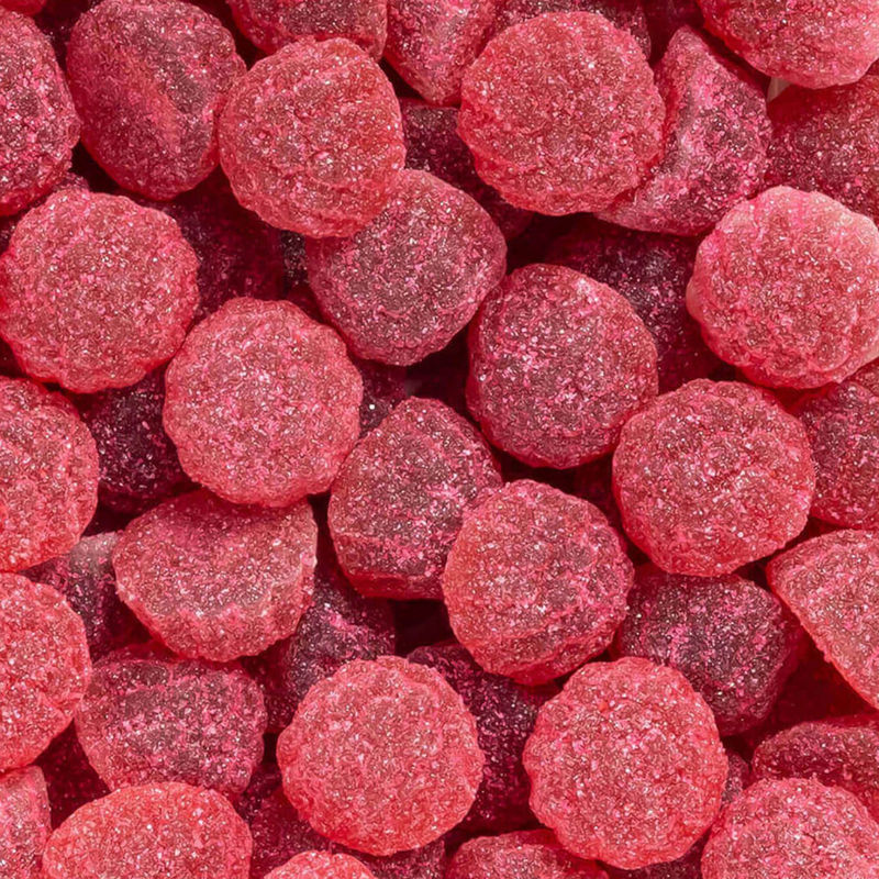 Sugared Strawberry Drops