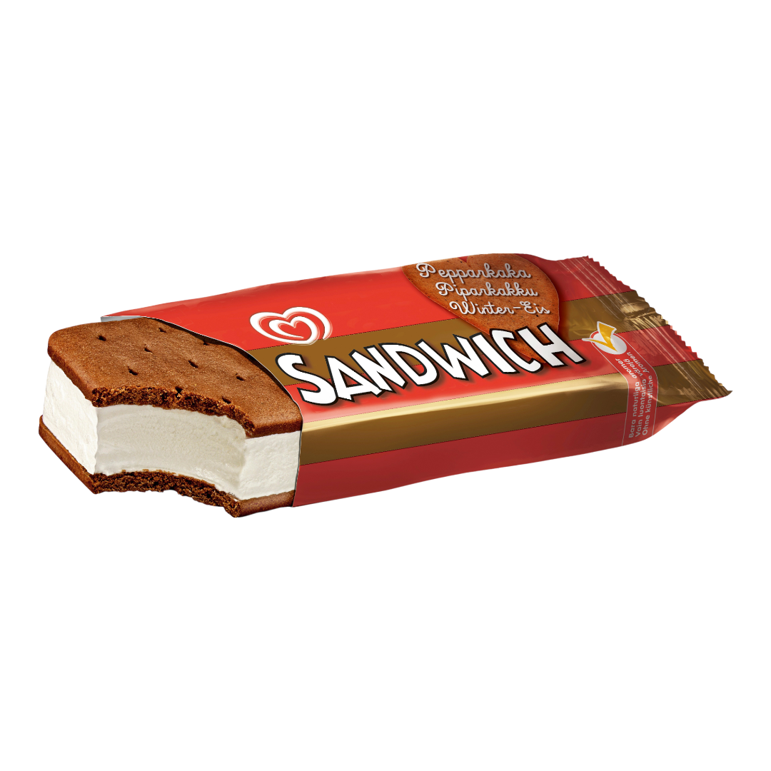 Walls 'Ice Cream' Gingerbread Sandwich Minis Original (Swedish)