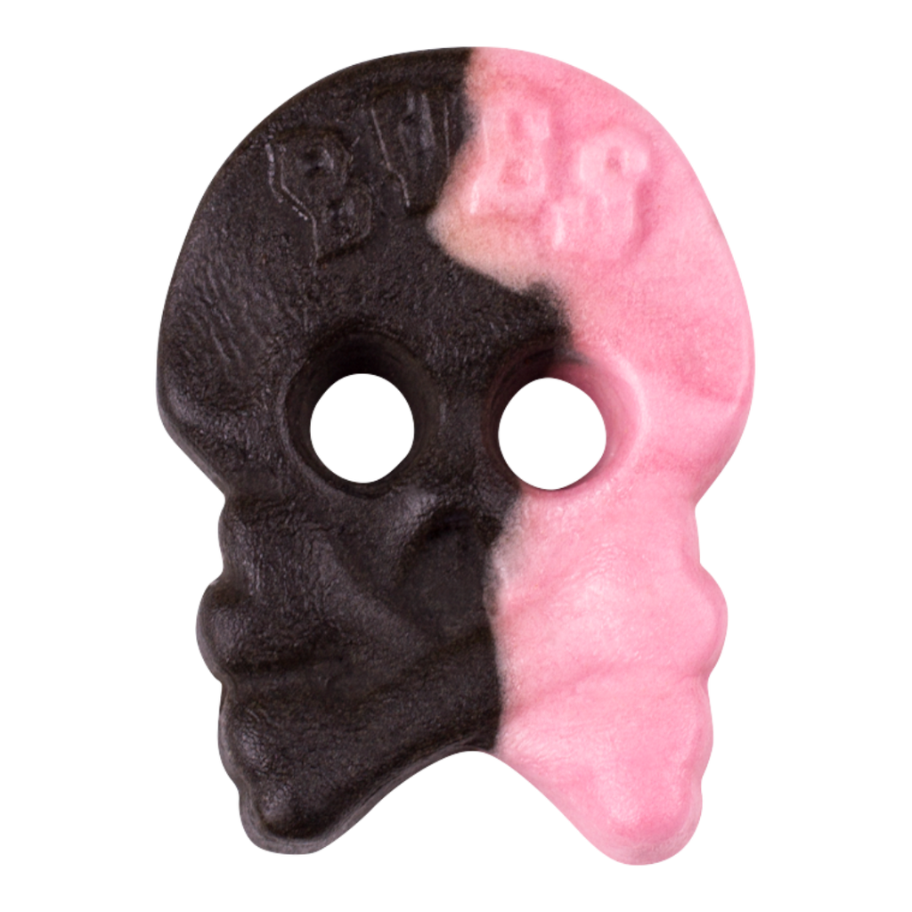 BUBS Raspberry & Liquorice Foam Skulls