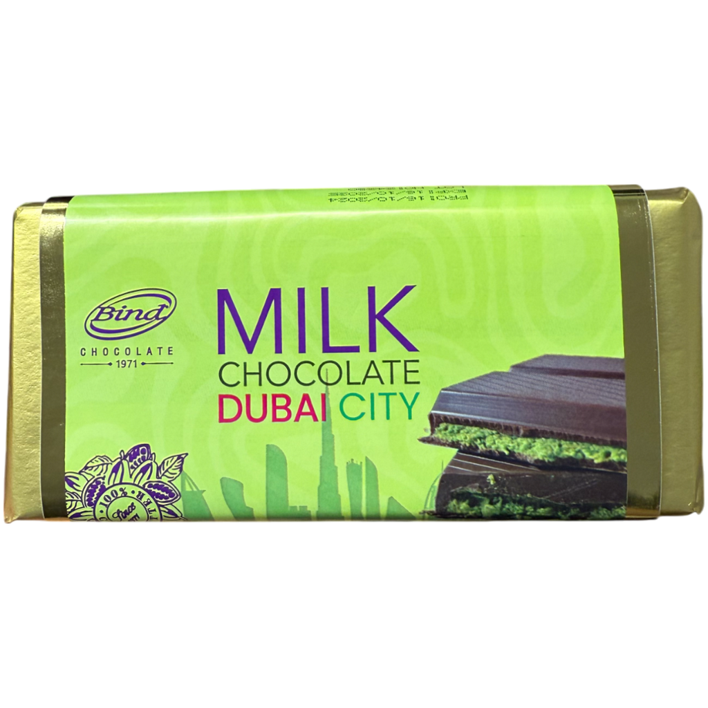 Bind Dubai Milk Chocolate XL Block - 7.05oz (200g)