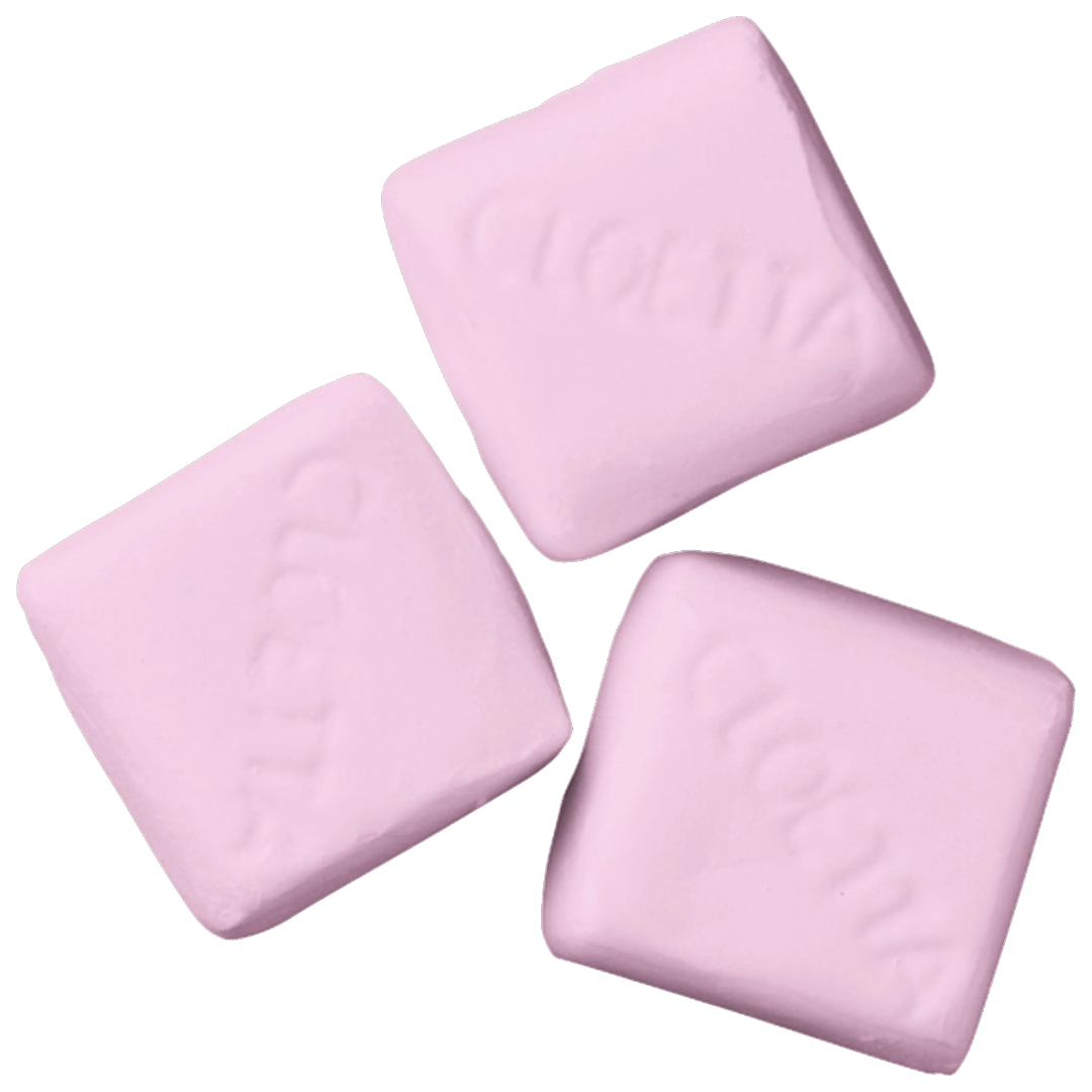 Sockerbitar Jordgubb (Strawberry Foam Blocks) (Swedish)