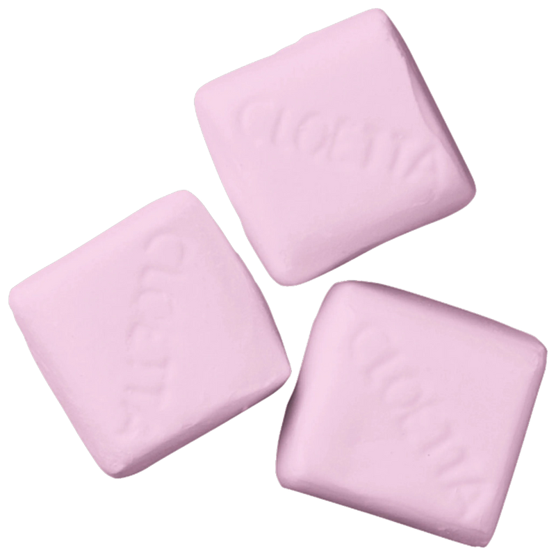 Sockerbitar Jordgubb (Strawberry Foam Blocks)