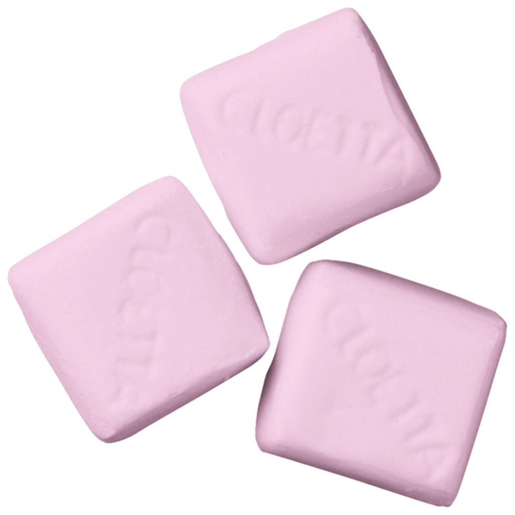 Sockerbitar Jordgubb (Strawberry Foam Blocks) (Swedish)