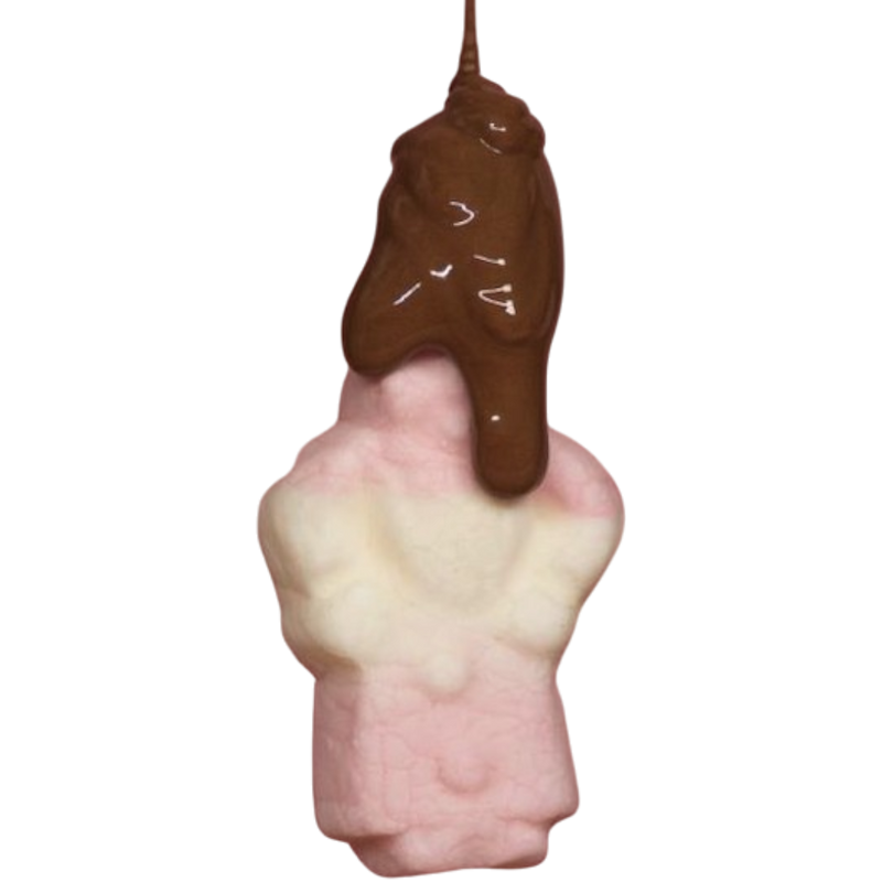 Skumtomtar Choko (Chocolate-Coated Foam Santa's Elves)