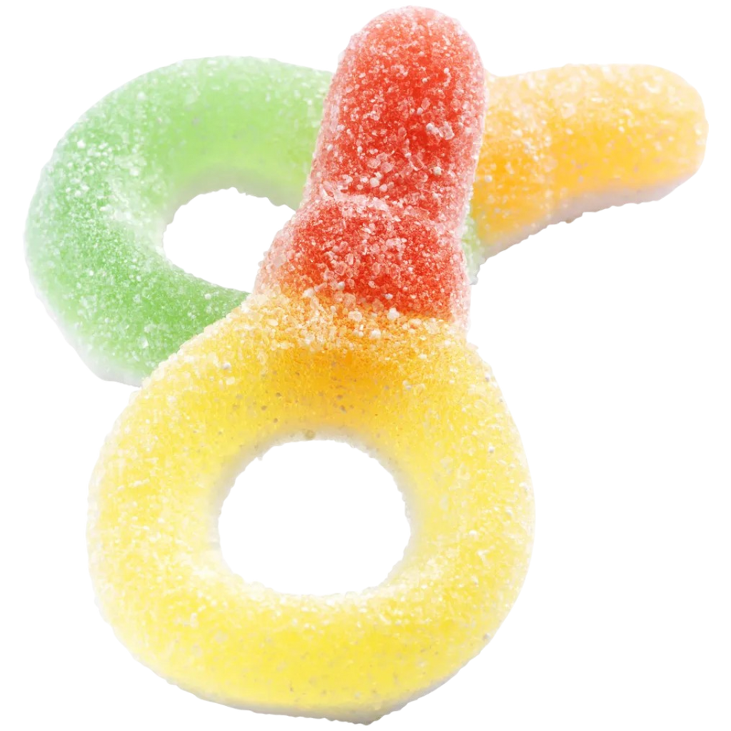 Haribo Sour Fruity Gummy & Foam Dummies (Swedish)