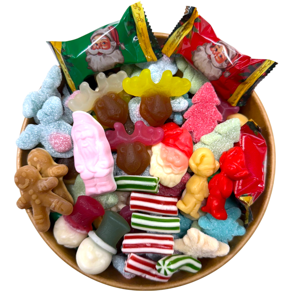 Poppin Candy Christmas Candy Bowl