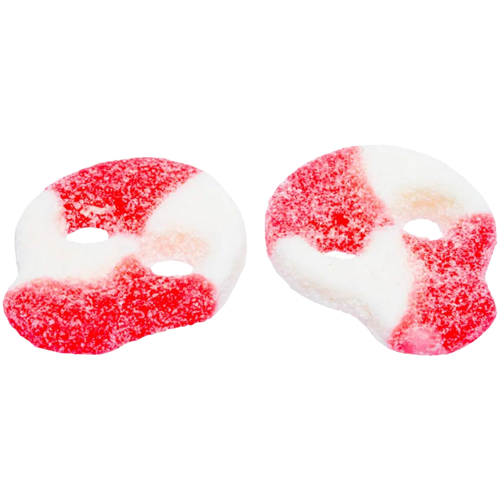 Strawberry Lemonade Sour Danish Skulls (Swedish)