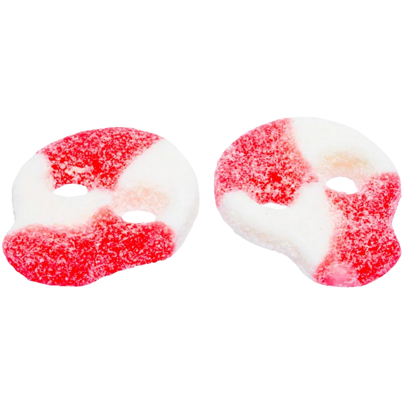 Strawberry Lemonade Sour Danish Skulls (Swedish)