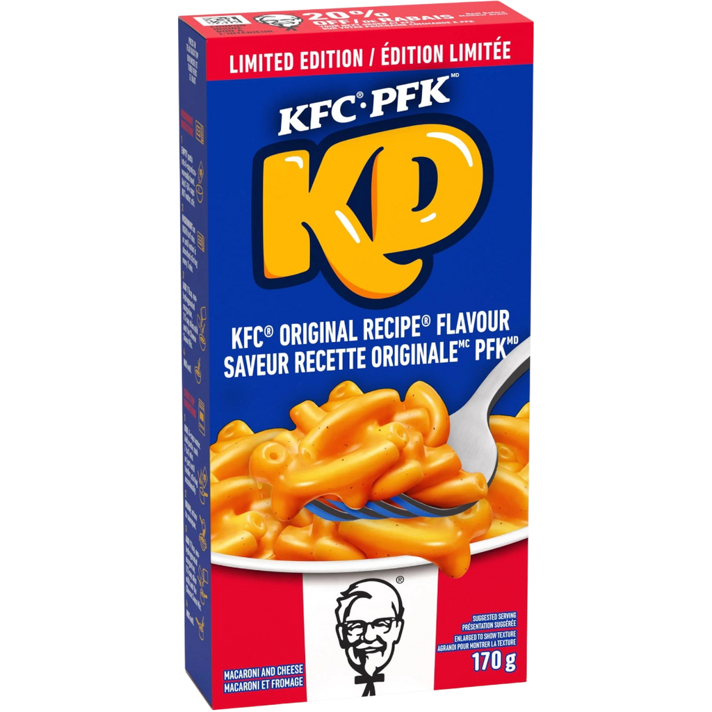 Kraft Dinner KFC Original Recipe Flavour Mac ‘N Cheese Box - 6oz (170g)