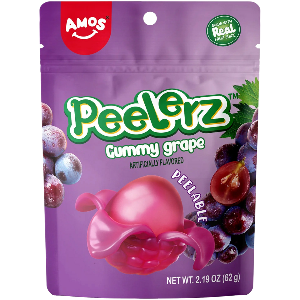 Amos Peelerz Grape Peg Bag - 6oz (170g)