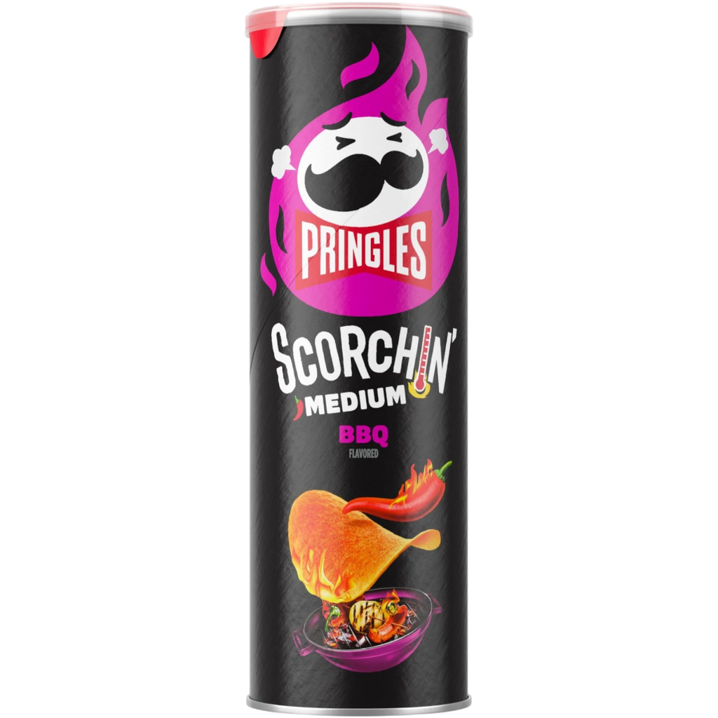 Pringles Scorchin' BBQ - 5.5oz (158g)