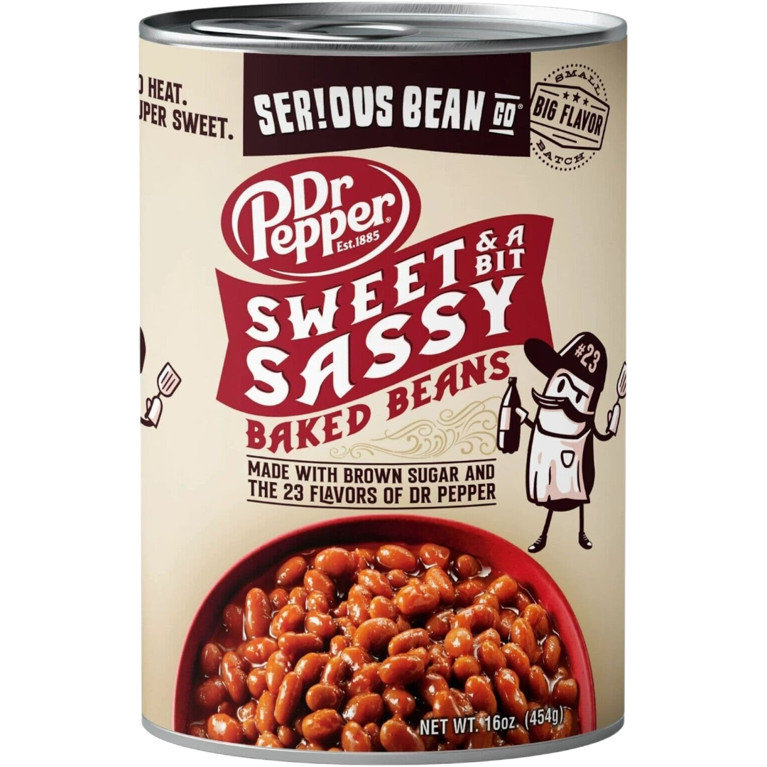 Serious Bean Co Dr Pepper Baked Beans - 16oz (454g)