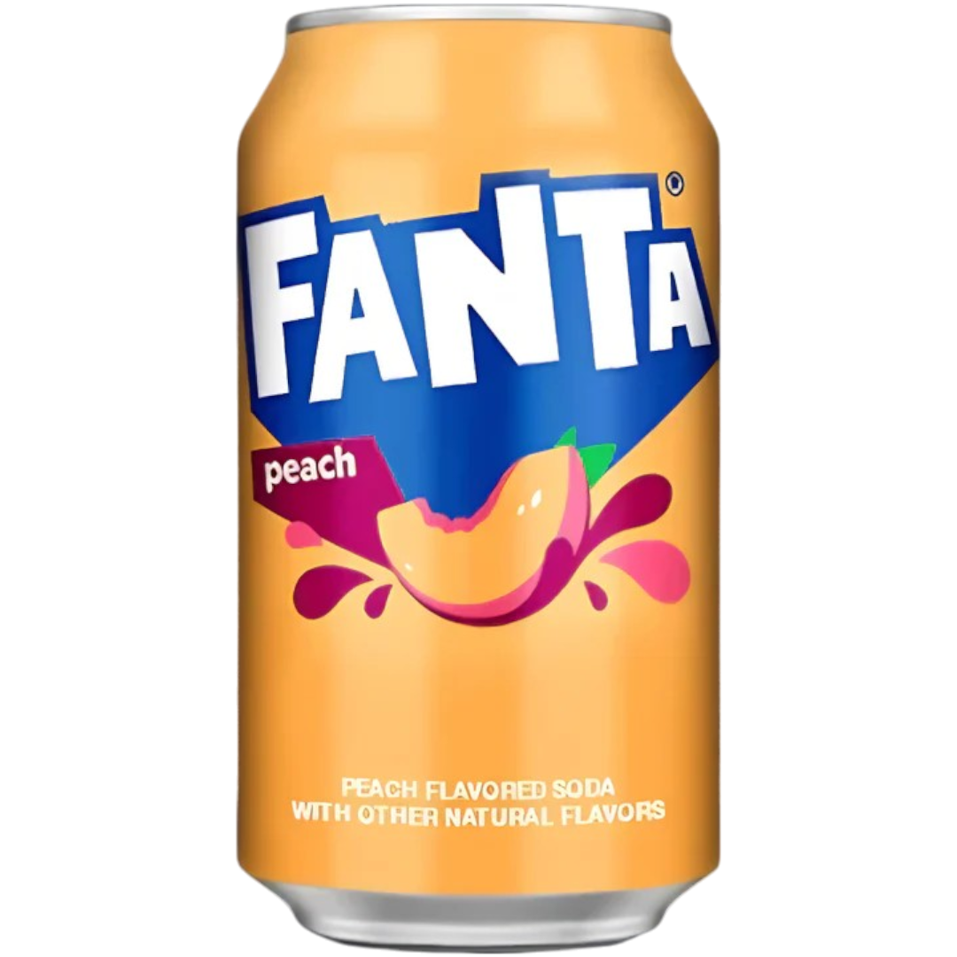 Fanta Peach - 12fl.oz (355ml) – Poppin Candy