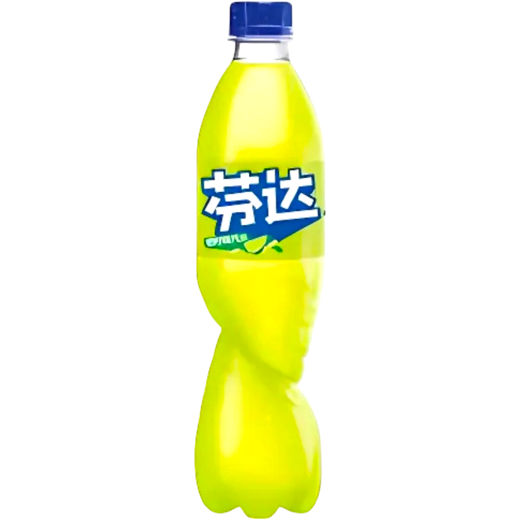 Fanta Lime (China) - 16.9fl.oz (500ml)