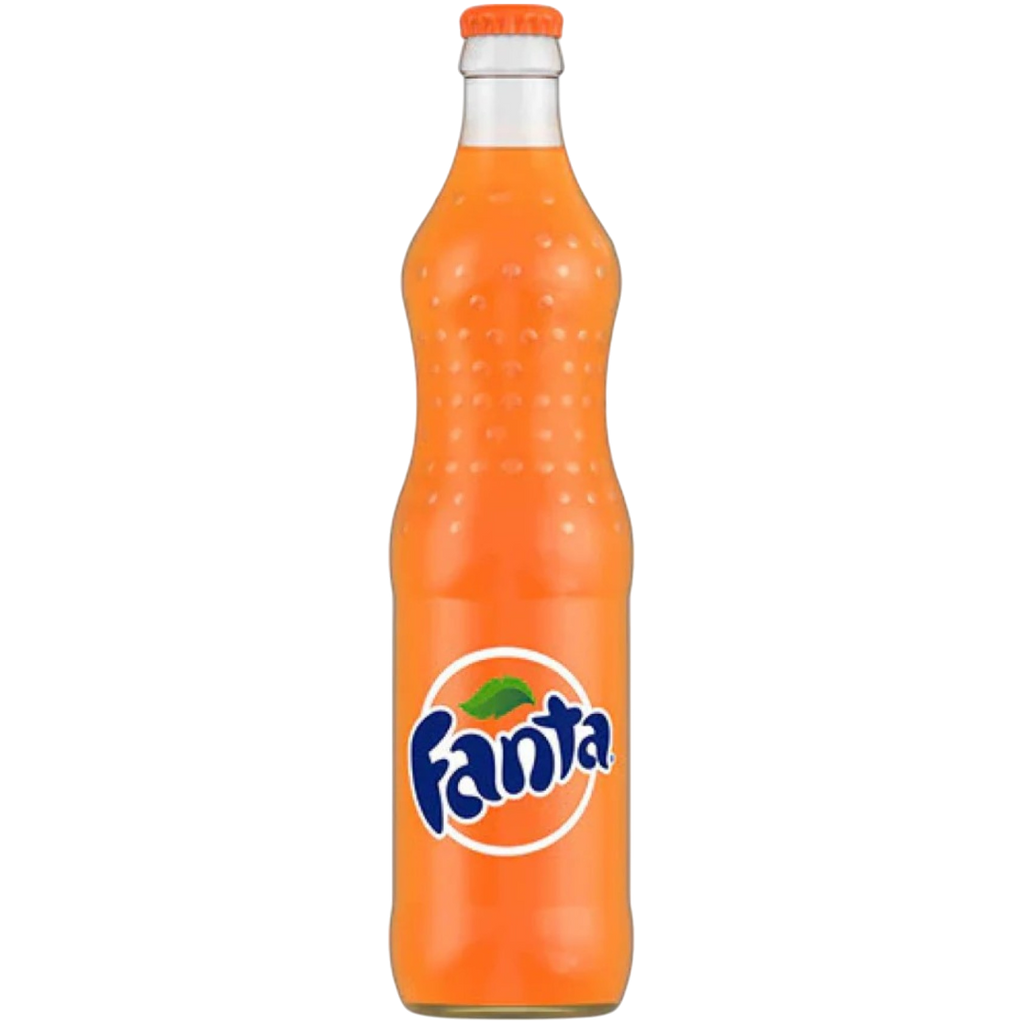 Nigerian Fanta Glass Bottle - 16.9fl.oz (500ml)