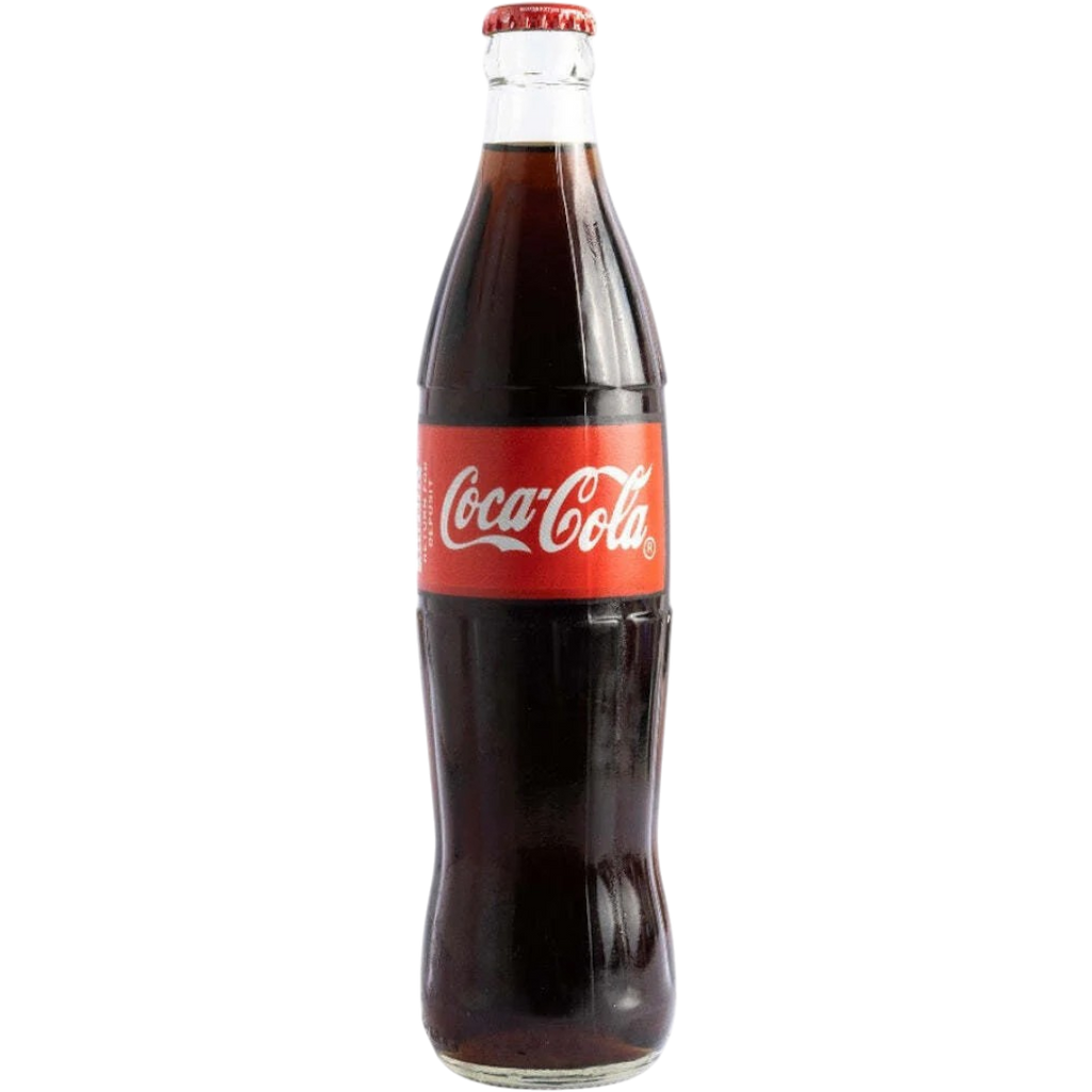 Nigerian Coca Cola Glass Bottle - 16.9fl.oz (500ml)