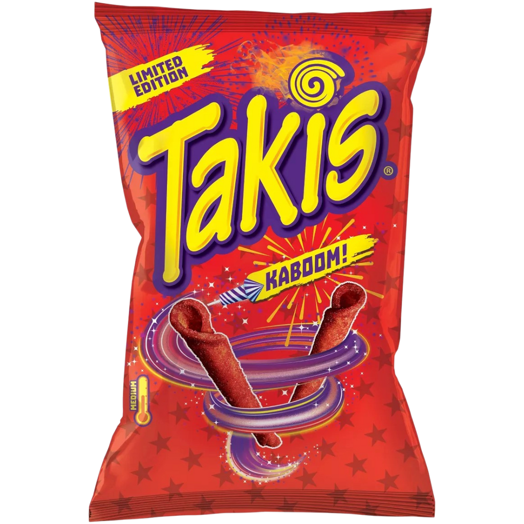 Takis Kaboom Ketchup & Hot Sriracha (USA) - 3.25oz (92.3g)