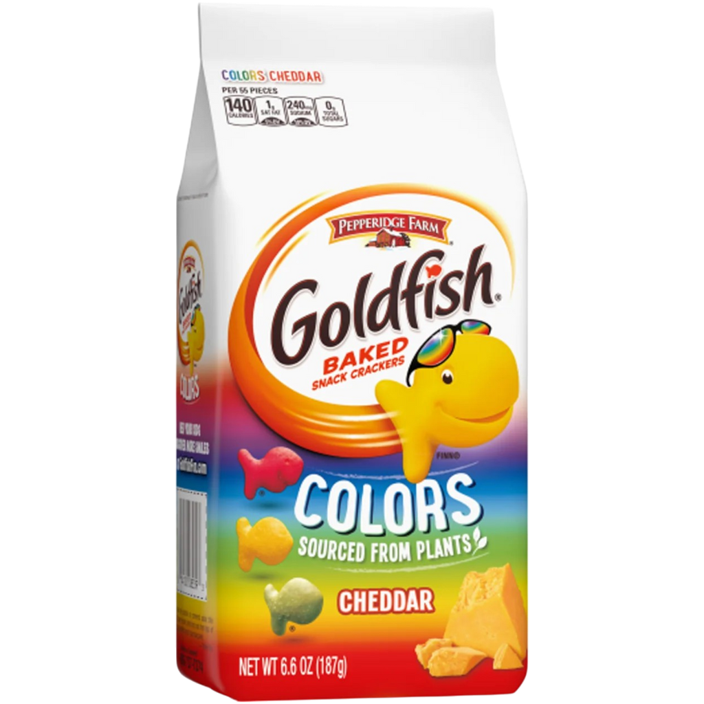 Pepperidge Farm Goldfish Crackers Colors - 6.6oz (187g)