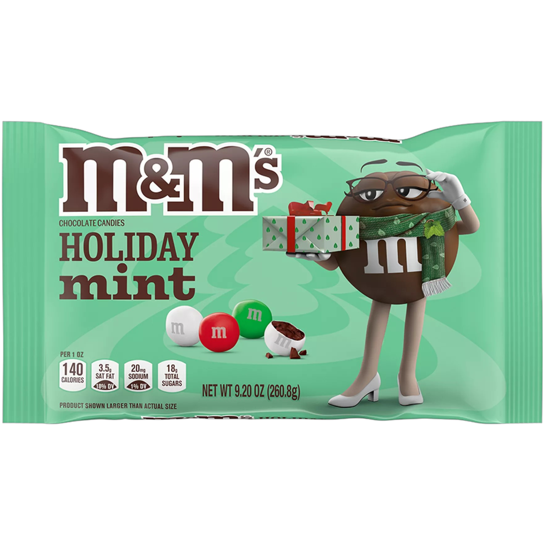 M&M's Holiday Mint Chocolate Sharing Bag - 9.2oz (260.8g)