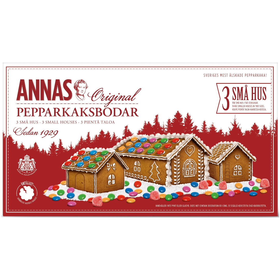 Annas Pepparkaksbodar (Gingerbread Village) (Swedish) - 9.5oz (270g)