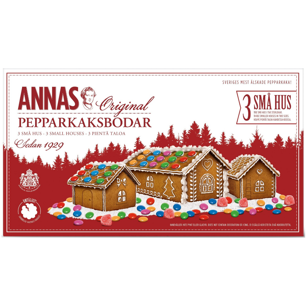 Annas Pepparkaksbodar (Gingerbread Village) (Swedish) - 9.5oz (270g)