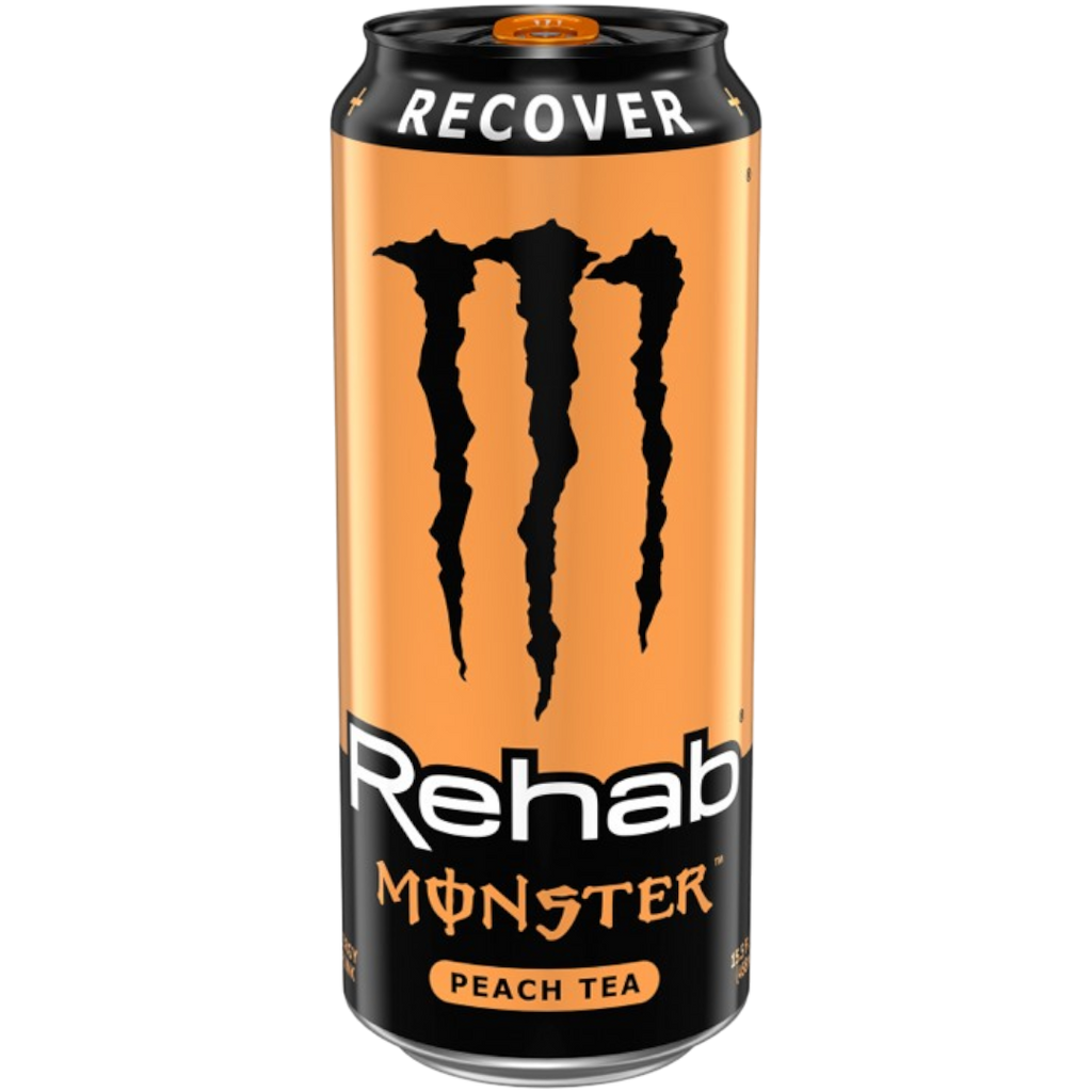 Monster Rehab Peach Tea (USA Version) - 15.5fl.oz (458ml)